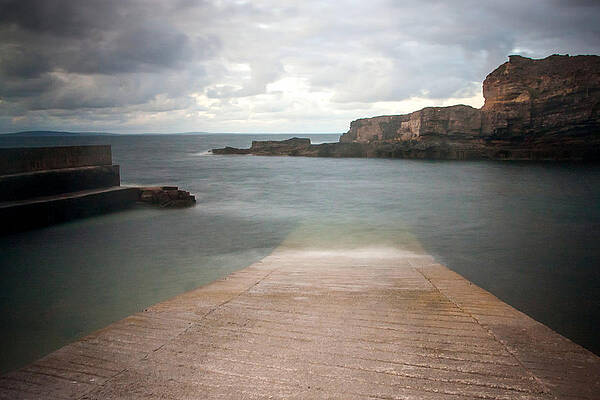Serene Photograph - Meenagahane Pier by Mark Callanan