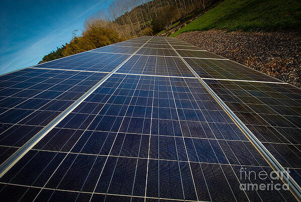 Wall Art featuring the photograph Mendocino Solar by Blake Webster