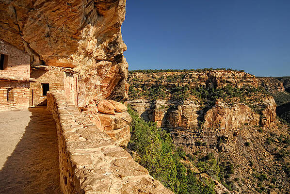 Colorado Photograph - Mesa Verde Cliff House by Ghostwinds Photography