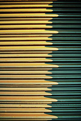 Wall Art featuring the photograph Metal Sheet by Yoshinori Kuwahara