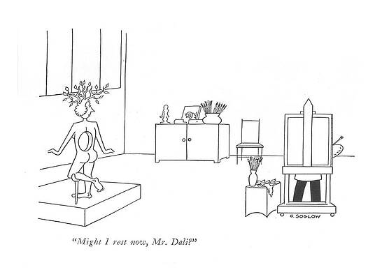 Rest Drawing - Might I Rest Now by Otto Soglow