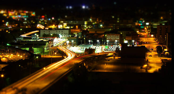 Sky Wall Art featuring the photograph Mini Bridge by Jonny D