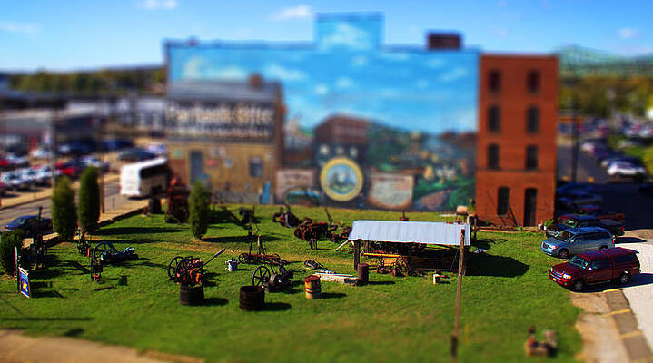 Sky Wall Art featuring the photograph Mini Museum by Jonny D