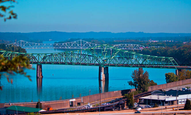 West Virginia Photograph - Miniature Bridge by Jonny D
