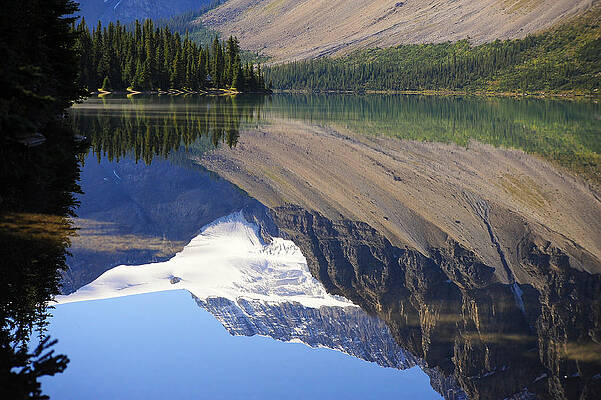 Mary Lee Photograph - Mirror Lake Banff National Park Canada by Mary Lee Dereske