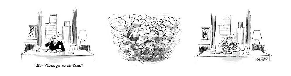 Wind Drawing - Miss Wilcox by Mischa Richter