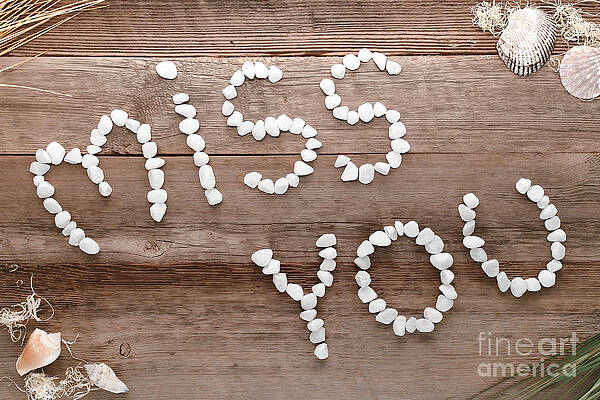 Wall Art featuring the photograph Miss You by Olivier Le Queinec