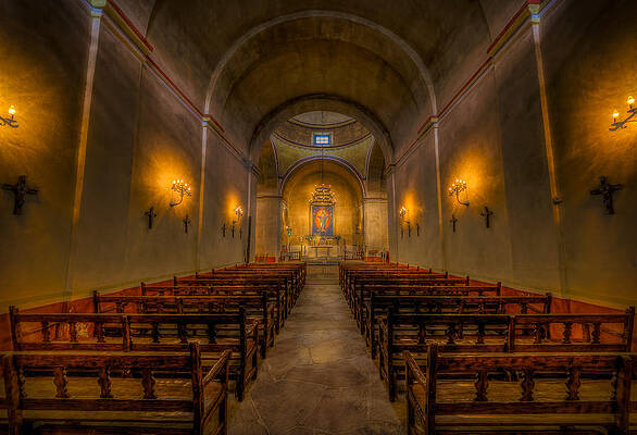 America Photograph - Mission Concepcion by David Morefield