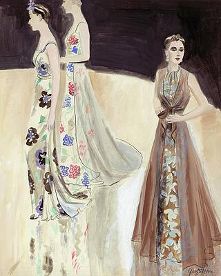 Elegant Fashion Show Digital Art