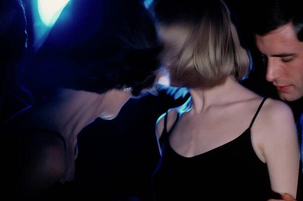 Swing Wall Art featuring the photograph Models With Swing Hairstyles by Sante Forlano