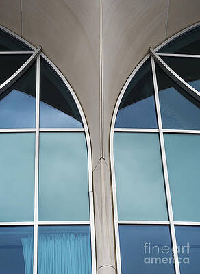 Reflection Photograph - Monona Terrace Madison by Steven Ralser