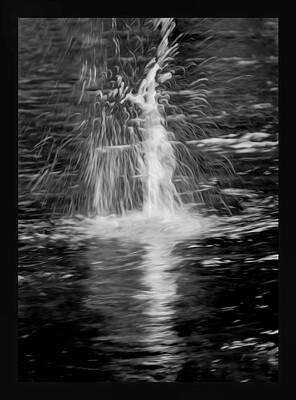 Wall Art featuring the painting Moonlight Sprite by Omaste Witkowski