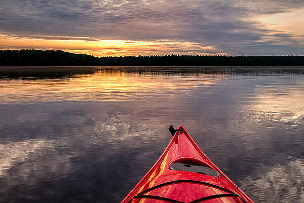 Morning Kayak by Jeff Sinon