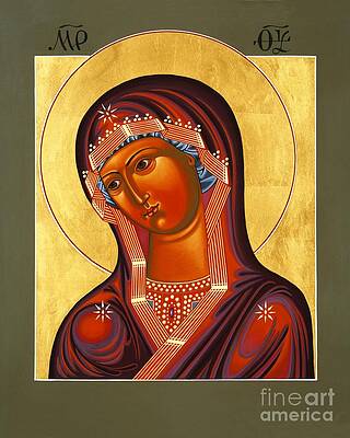 Icon of Mother of God Wall Art