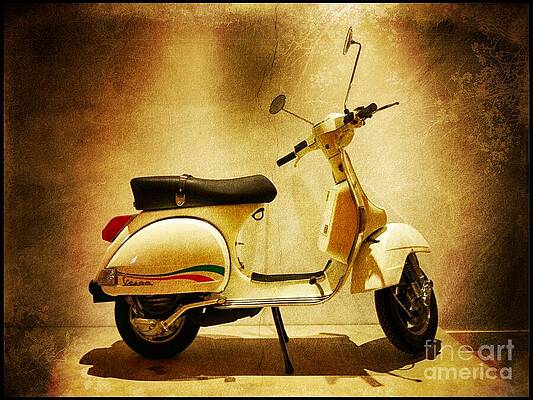 Photograph - Motor Scooter Vespa by Stefano Senise