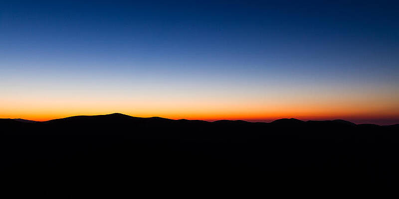Wall Art featuring the photograph Mountain Silhouettes South Twin The Bonds Bond Cliff by Jeff Sinon