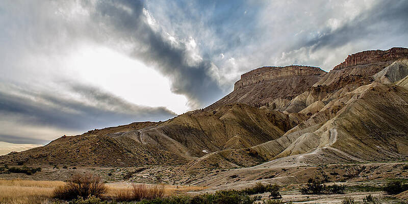 Colorado Photograph - Mt. Garfield - Special Edition by Jeff Stoddart