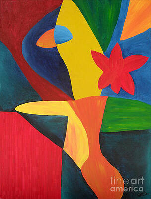 Sheil Painting - Multiple Personalities by Amanda Sheil