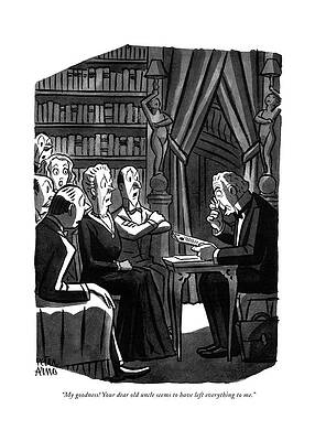 Reading of the Will Wall Art