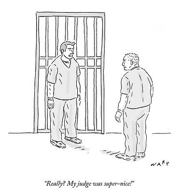 Prisoners Sharing a Conversation Wall Art