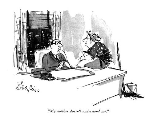 Professional Drawing - My Mother Doesn't Understand Me by Edward Frascino