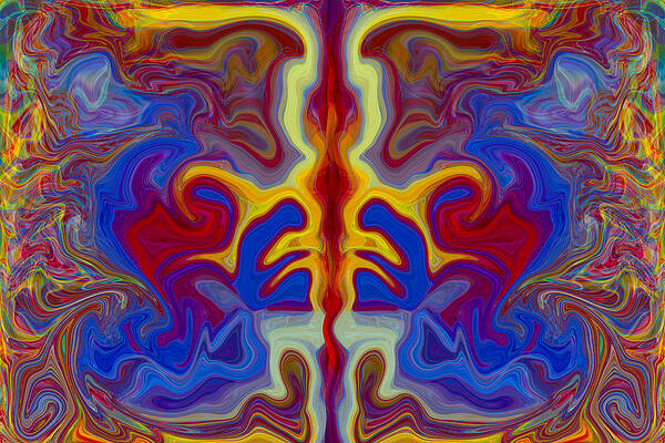 Painting - Myths Of Dragons by Omaste Witkowski