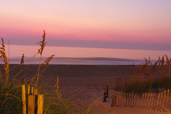 Photograph - Nags Head Sunrise by Rob Narwid