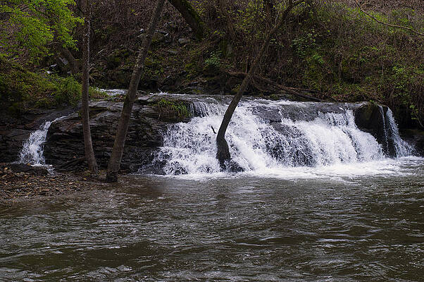 Wall Art featuring the photograph Nantahala River Falls 3 by Flees Photos
