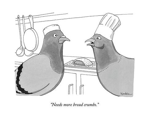 Pigeon Chefs in the Kitchen Wall Art