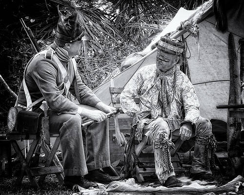 Florida Photograph - Negotiations by Ghostwinds Photography