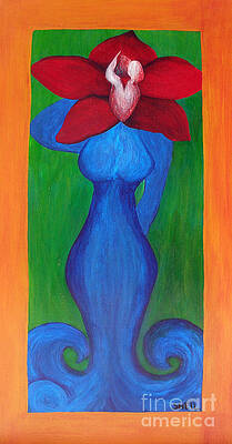 Sheil Painting - New Woman by Amanda Sheil