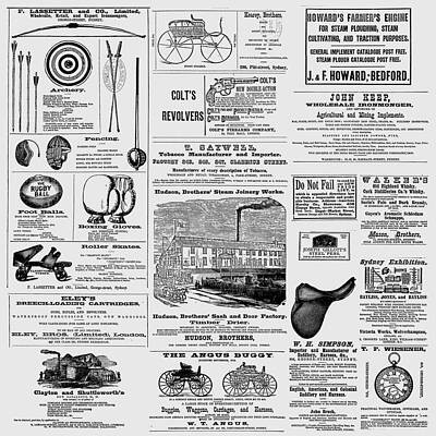 Wall Art featuring the photograph New World Advertising by Richard Reeve