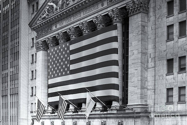 Wall Art featuring the photograph New York Stock Exchange IV by Clarence Holmes