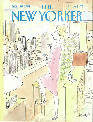 City View from Chic Apartment Painting