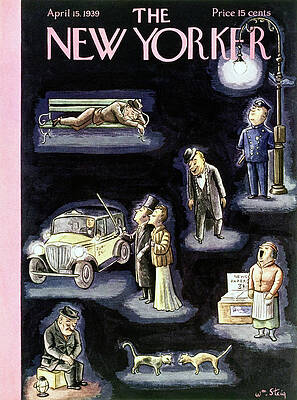 New Yorker April 15 1939 Cover Wall Art