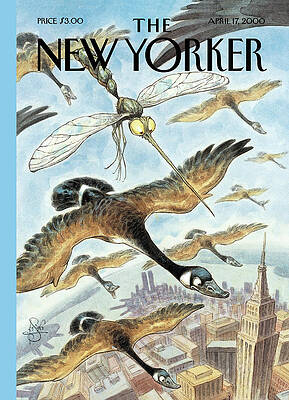 Peter De Seve Wall Art featuring the painting The Bite Of Spring by Peter de Seve