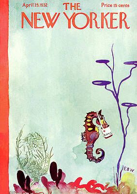 Seahorse with Oats Bag Painting