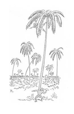 Shoot Wall Art featuring the drawing New Yorker April 24th, 1943 by Alfred Frueh