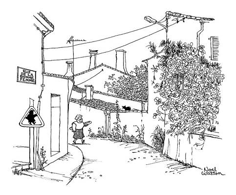 Europe Drawing - New Yorker April 28th, 1997 by Noel Watso