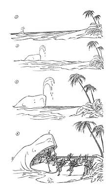 Combat Drawing - New Yorker April 3rd, 1943 by George Price