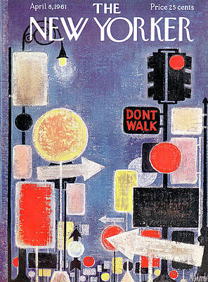 Retro New Yorker Cover Wall Art