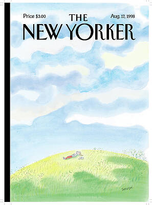 Peaceful Afternoon on the Hill Painting