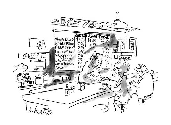 6 Wall Art featuring the drawing New Yorker August 21st, 1995 by Sidney Harris