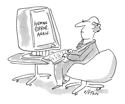 Computer Drawing - New Yorker August 23rd, 1993 by Dean Vietor