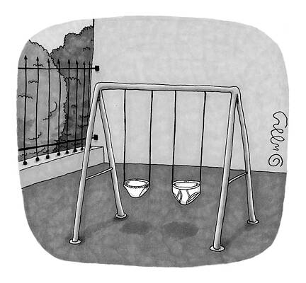 Underwear Drawing - New Yorker August 23rd, 1999 by J.C.  Duffy