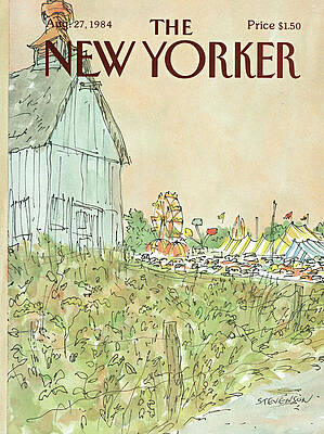 Carnival by the Farmhouse Painting