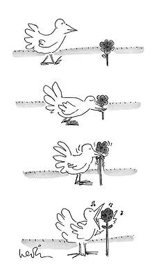 Ground Drawing - New Yorker August 29th, 1977 by Arnie Levin