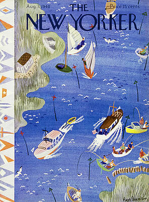 Boats on a Bright Summer Day Wall Art