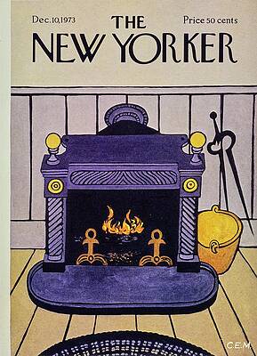 New Yorker Cover December 1973 Painting