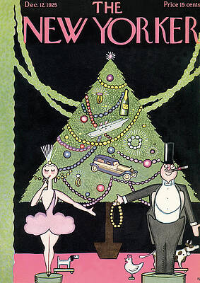 Festive Holiday Party Scene Wall Art